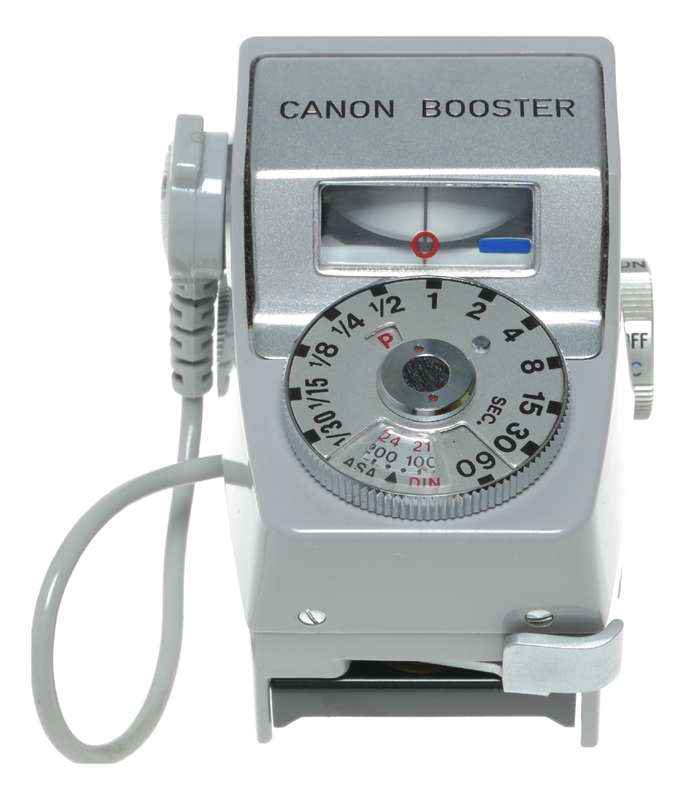 Canon Booster FT QL light exposure meter vintage SLR film camera accessory