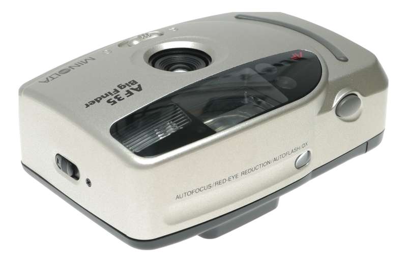 Minolta AF35 Big Finder 35mm film point shoot compact pocket camera