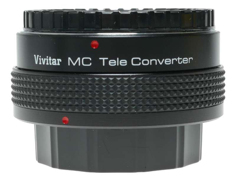 Vivitar MC 2x-4 Tele Converter FL/FD for Canon 35mm film SLR camera