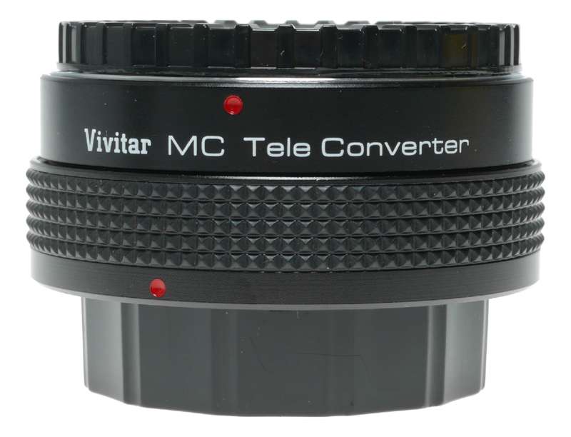 Vivitar MC 2x-4 Tele Converter FL/FD for Canon 35mm film SLR camera