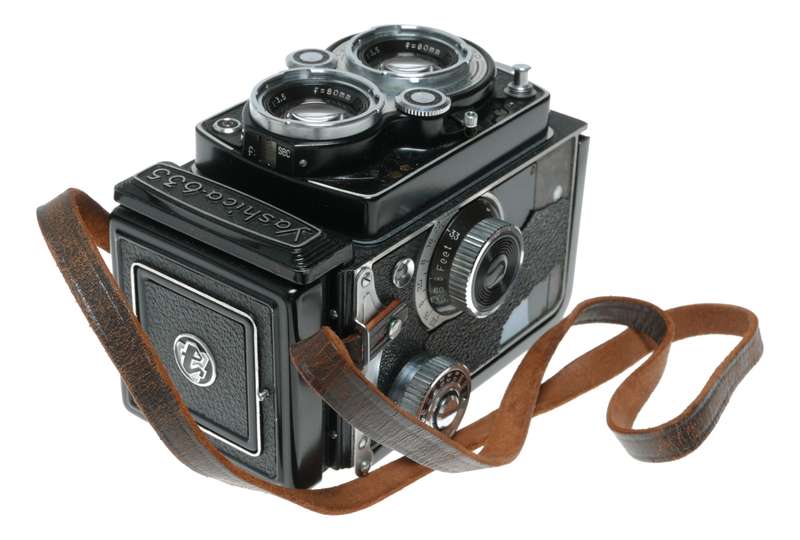 Yashica 635 TLR film 6x6 camera Yashikor 1:3.5 f=80mm