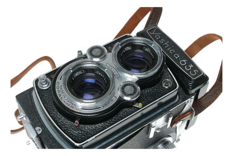 Yashica 635 TLR film 6x6 camera Yashikor 1:3.5 f=80mm
