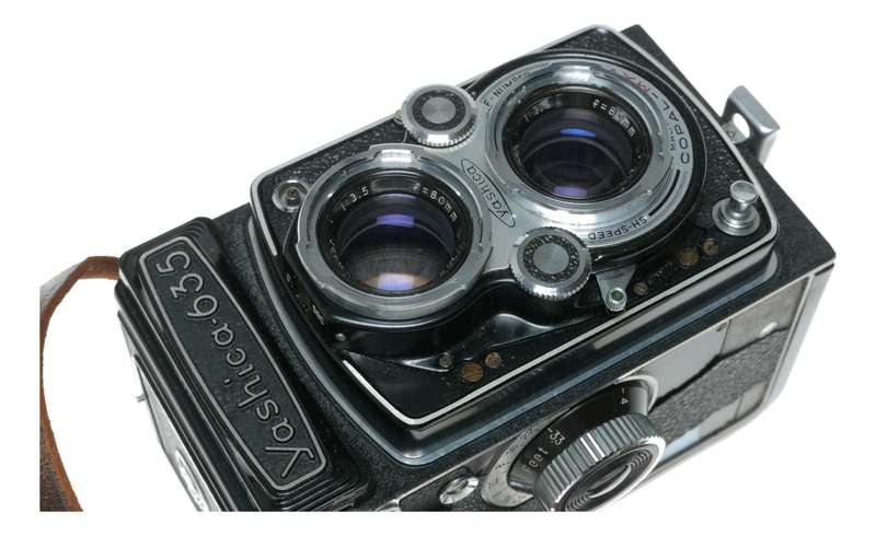 Yashica 635 TLR film 6x6 camera Yashikor 1:3.5 f=80mm