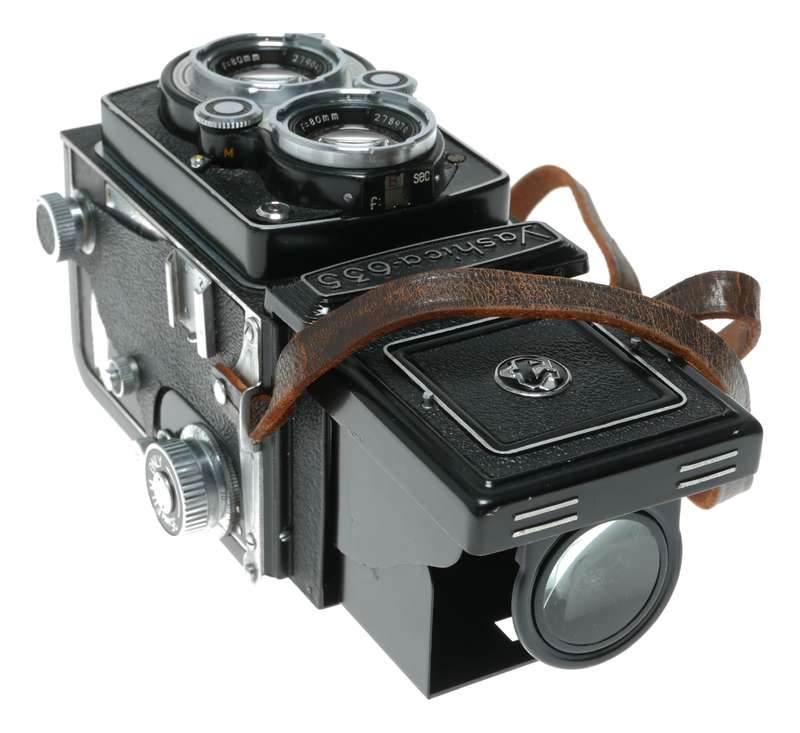 Yashica 635 TLR film 6x6 camera Yashikor 1:3.5 f=80mm