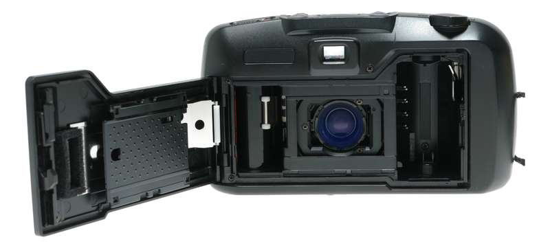 Pentax Espio 738 AF Point Shoot 35mm film camera in pouch