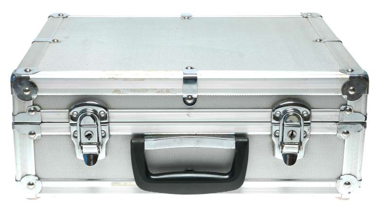 Aluminium vintage camera photography travel flight case 40cmx32cm