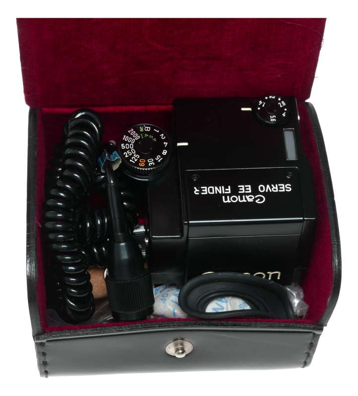 Canon Servo EE Finder interchangeable F1 SLR camera accessory viewfinder