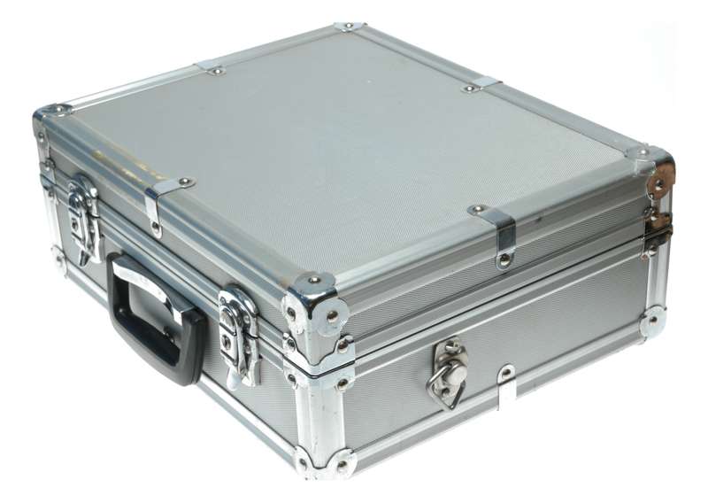 Aluminium vintage camera photography travel flight case 40cmx32cm