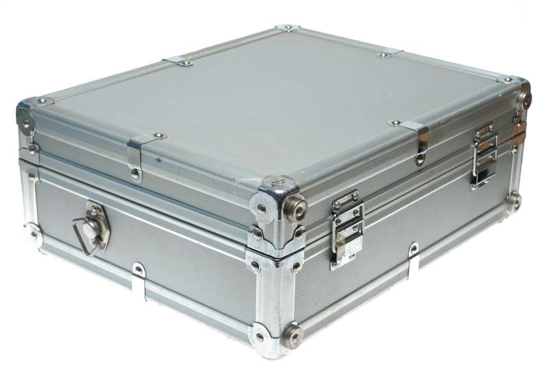 Aluminium vintage camera photography travel flight case 40cmx32cm