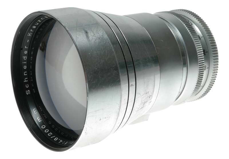 Schneider Kodak Retina-Tele-Xenar reflex camera telephoto lens f:4.8/200mm