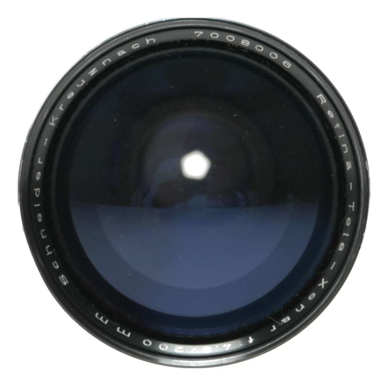 Schneider Kodak Retina-Tele-Xenar reflex camera telephoto lens f:4.8/200mm