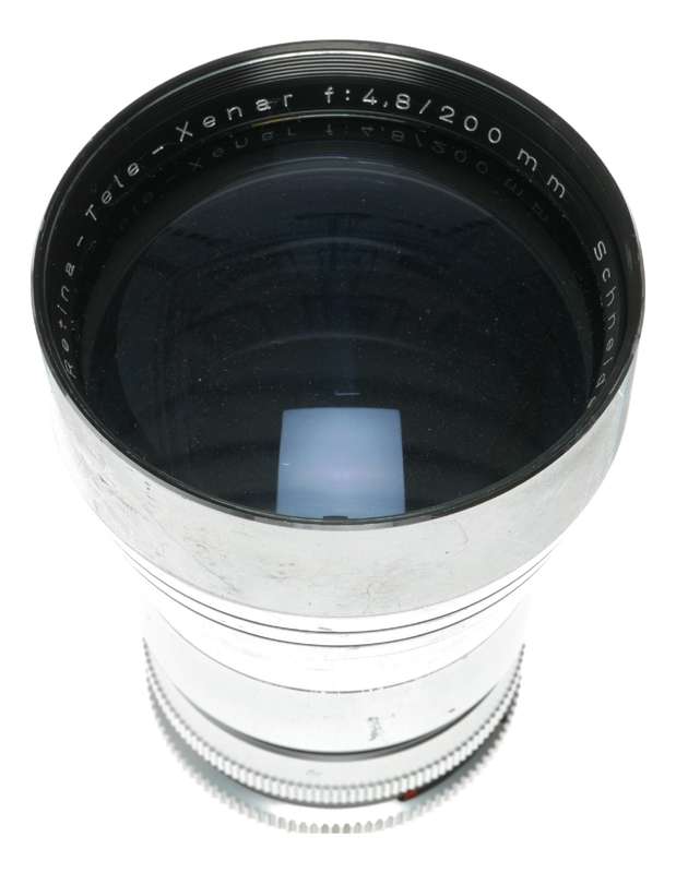Schneider Kodak Retina-Tele-Xenar reflex camera telephoto lens f:4.8/200mm
