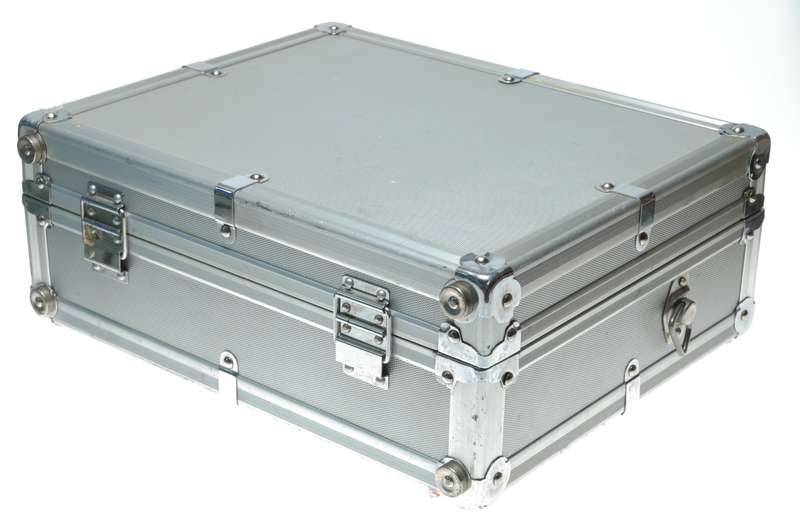 Aluminium vintage camera photography travel flight case 40cmx32cm