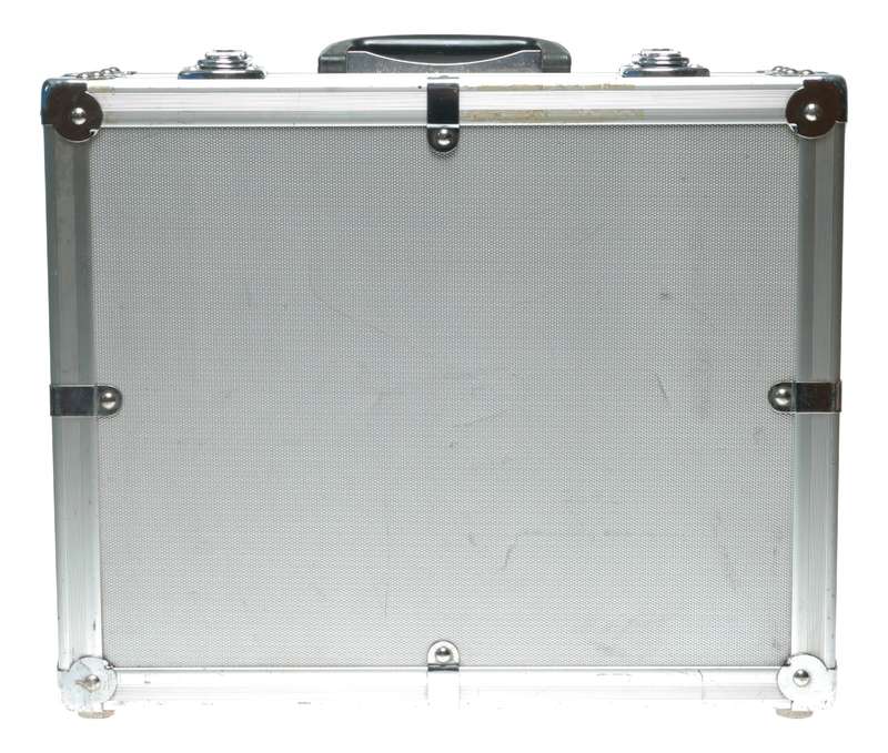 Aluminium vintage camera photography travel flight case 40cmx32cm