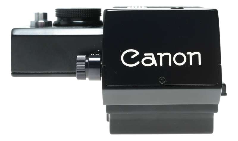 Canon T Booster Finder for F-1 35mm film SLR camera in keeper