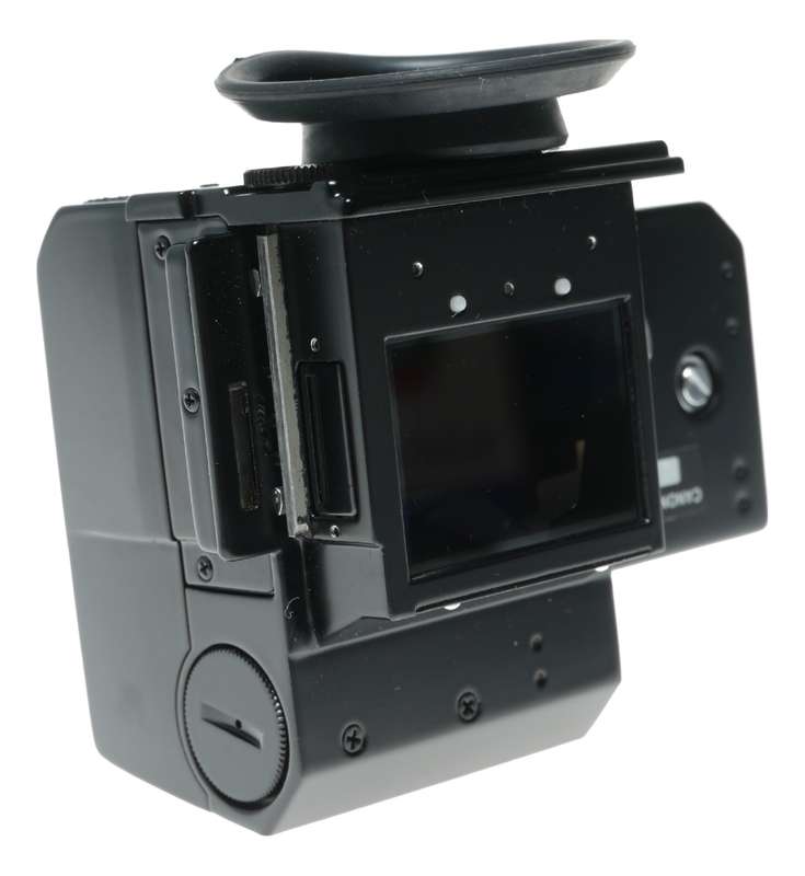 Canon T Booster Finder for F-1 35mm film SLR camera in keeper