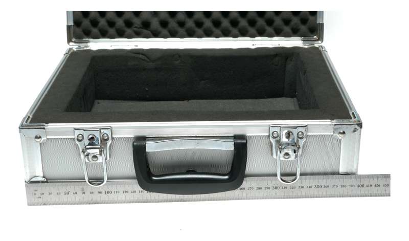 Aluminium vintage camera photography travel flight case 40cmx32cm