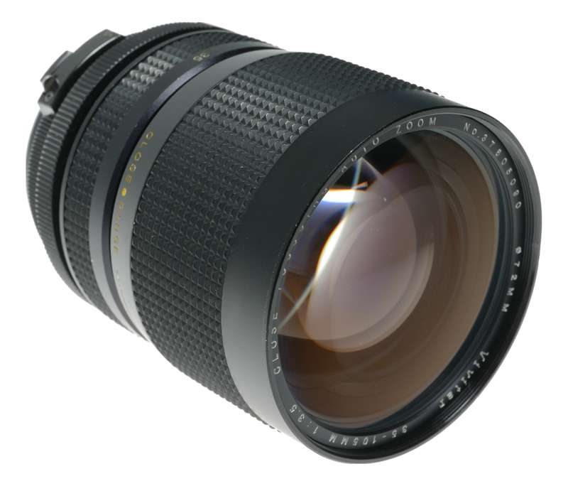 Vivitar Close Focusing Auto Zoom 1:3.5 35-105mm Olympus OM camera lens
