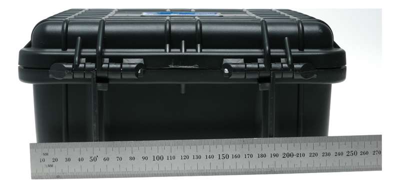 Worksman 270x246x124 Photographic Camera Water Tight Hard Case with Foam