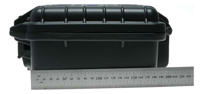 Worksman 270x246x124 Photographic Camera Water Tight Hard Case with Foam