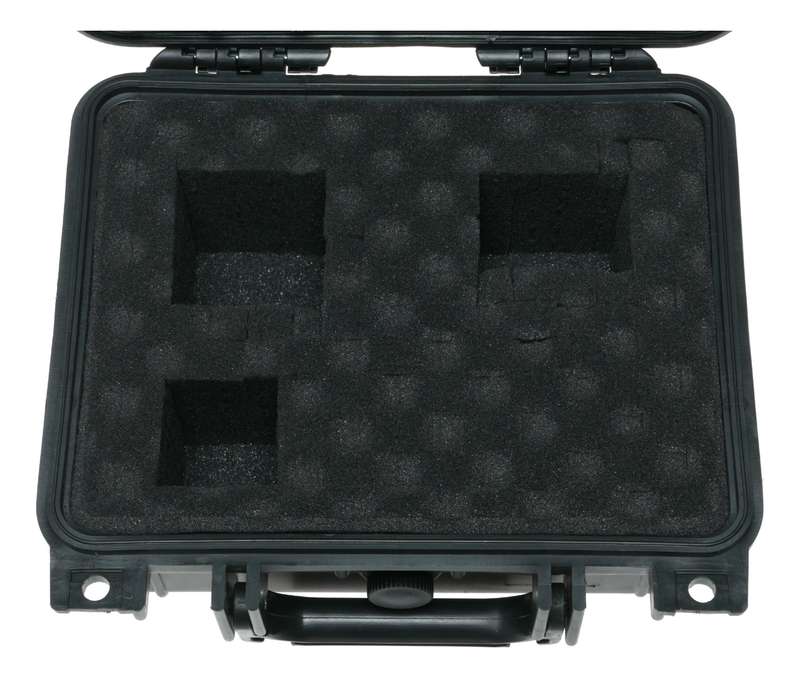 Worksman 270x246x124 Photographic Camera Water Tight Hard Case with Foam