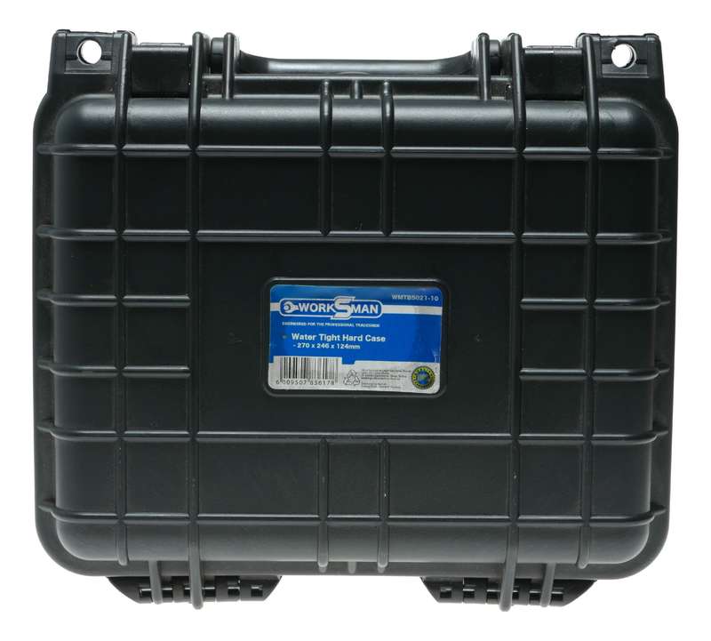 Worksman 270x246x124 with Foam Photographic Camera Water Tight Hard Case