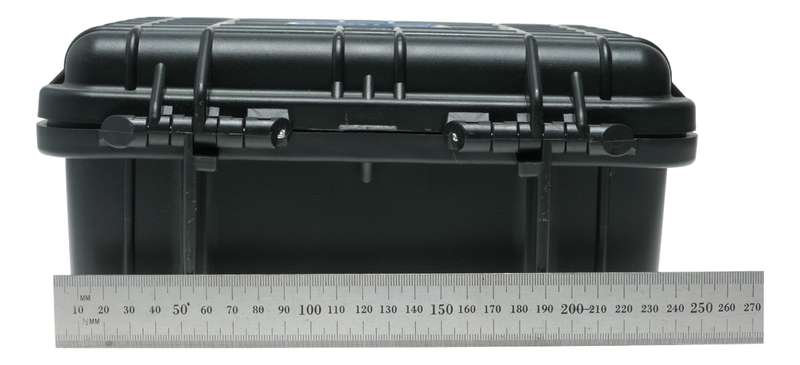 Worksman 270x246x124 with Foam Water Tight Photographic Camera Hard Case