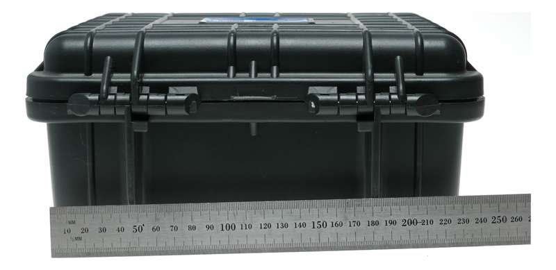 Worksman Water Tight Hard Camera Case with Foam 270x246x124