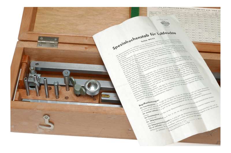 OTT Precision Pantograph Type 300 Carl Weiss Giessen Air Humidity Measuring Tool