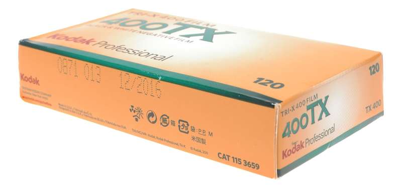 Tri-X 400 Kodak 120 film Black and White Negative Pack of 5 rolls