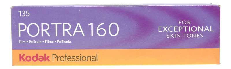 Portra 160 film Kodak Professional Pro-Pack 5x rolls 135 asa 36 exp.