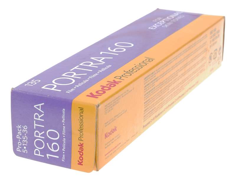 Portra 160 film Kodak Professional Pro-Pack 5x rolls 135 asa 36 exp.