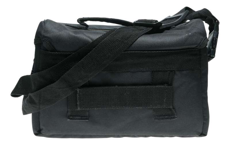 Nikon style camera bag vintage nylon shoulder black vintage