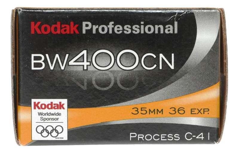 BW400CN Kodak Professional film 35mm 36 exp. Process C-41