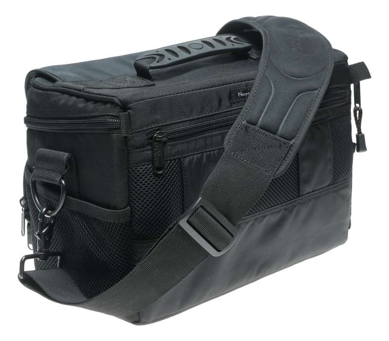 Lowepro Nova 4 AW Black DSLR camera bag with shoulder strap