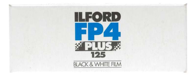Ilford FP4 Plus 125 medium format 120 Black and white film expired