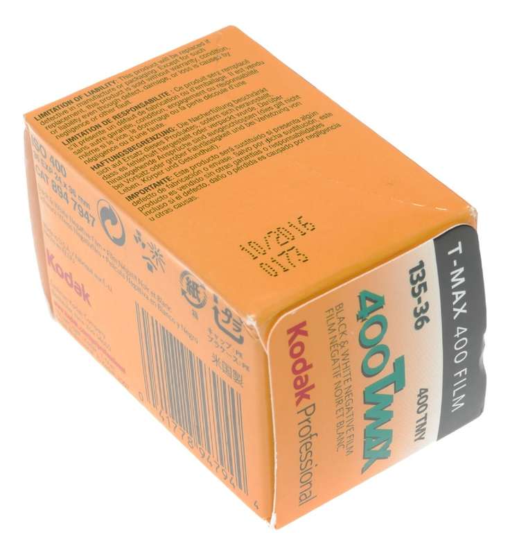 400 T-Max film Black White Negative film Kodak 35mm expired film