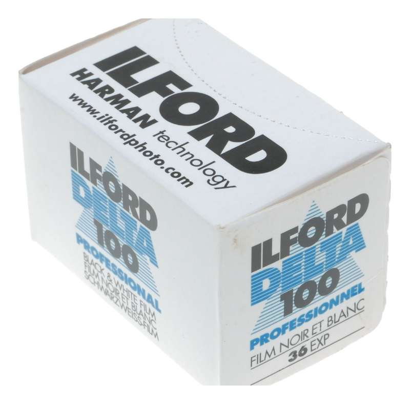 Ilford Delta 100 Professional film Black white negative 36 Exp.
