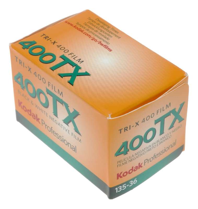 Kodak Pro Tri-X 400TX Black White Expired Negative Camera Film 135-36
