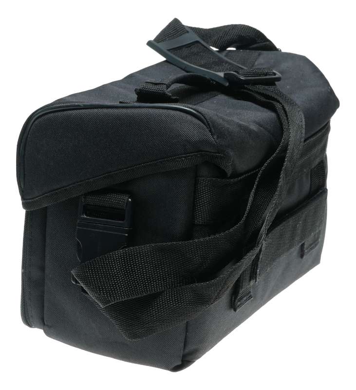 Nikon style camera bag vintage nylon shoulder black vintage