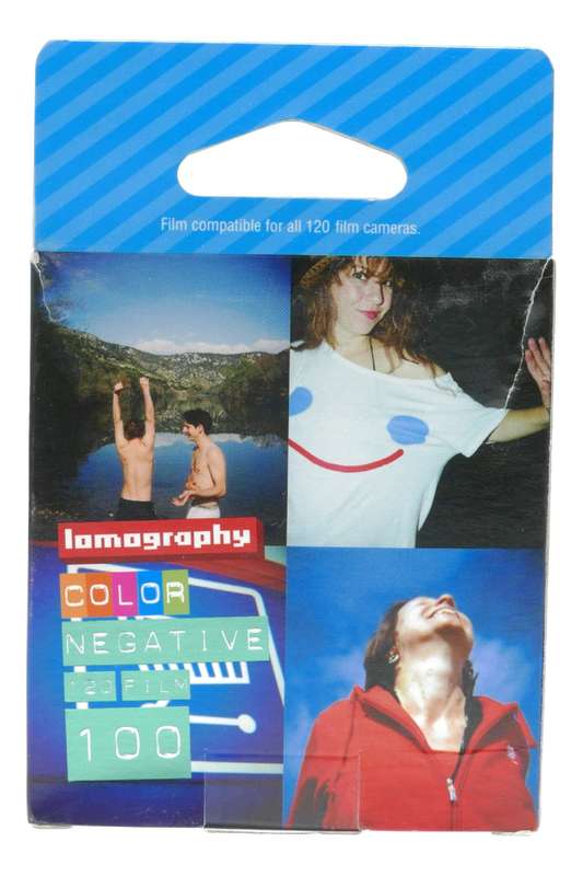 Lomography Color Negative 120 Film Sealed Expired x2 Spools in Box