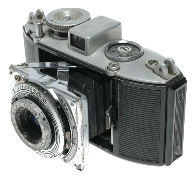 Agfa Karat 3.5 Folding 35mm Cartridge Film Camera Solinar 1:3.5 f=5cm