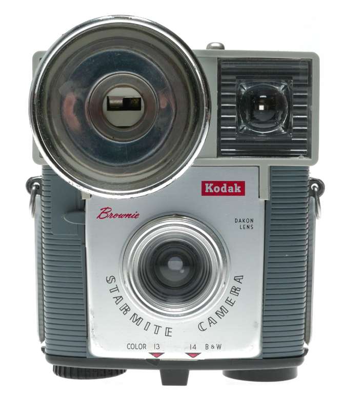 Kodak Brownie Starmite 127 Film Camera 4x4 Format in Case