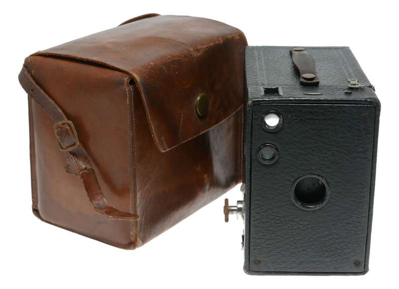 Kodak No.2A Brownie Model B Box 116 Film Camera in Case