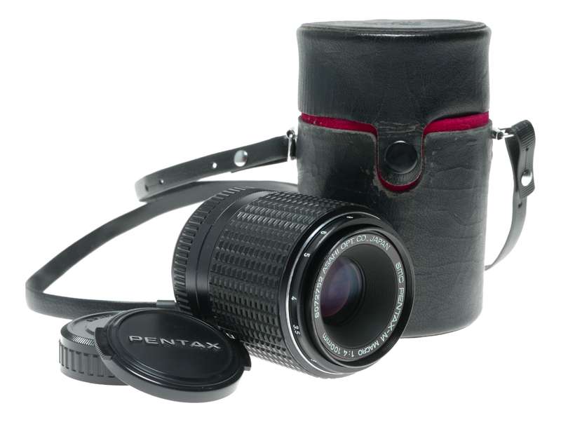 Asahi Pentax-M SMC Macro 1:4 100mm K Mount Camera Lens