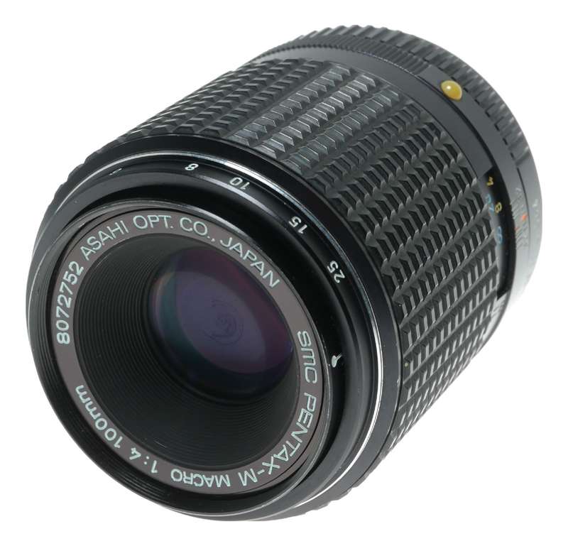 Asahi Pentax-M SMC Macro 1:4 100mm K Mount Camera Lens