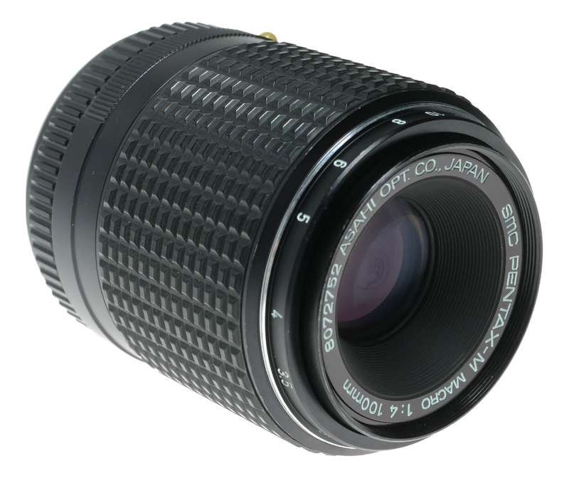 Asahi Pentax-M SMC Macro 1:4 100mm K Mount Camera Lens