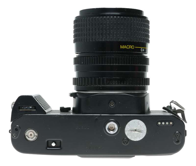 Chinon CM5 35mm Film SLR Camera Cosina 35-70 Macro Lens Hanimex Flash