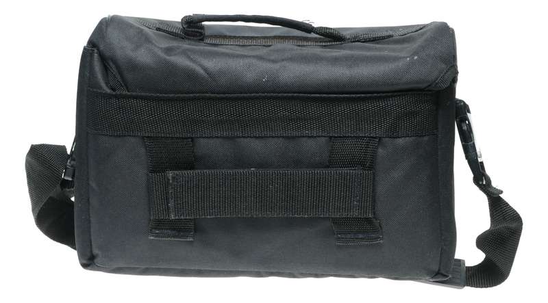 Nikon style camera bag vintage nylon shoulder black vintage