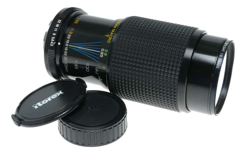 Itorex Macro Zoom Lens 1:4.5 f=80-200mm Pentax K Mount as is